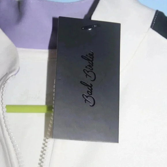 Bad Birdie Caddy Romper with Zip Front and Pockets Size Medium NWT - Picture 6 of 16